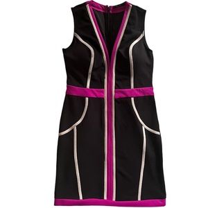 Color Block Mini Dress